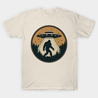 Bigfoot UFO T-Shirt